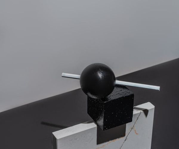 Minimalist abstract representation of balance and harmony
